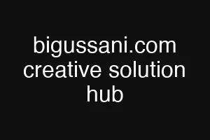 bigussani.com creative solution hub
